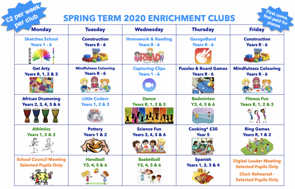 Holy Trinity Primary School After School Enrichment