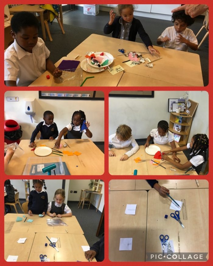 Holy Trinity Primary School Materials hunt in Year 1